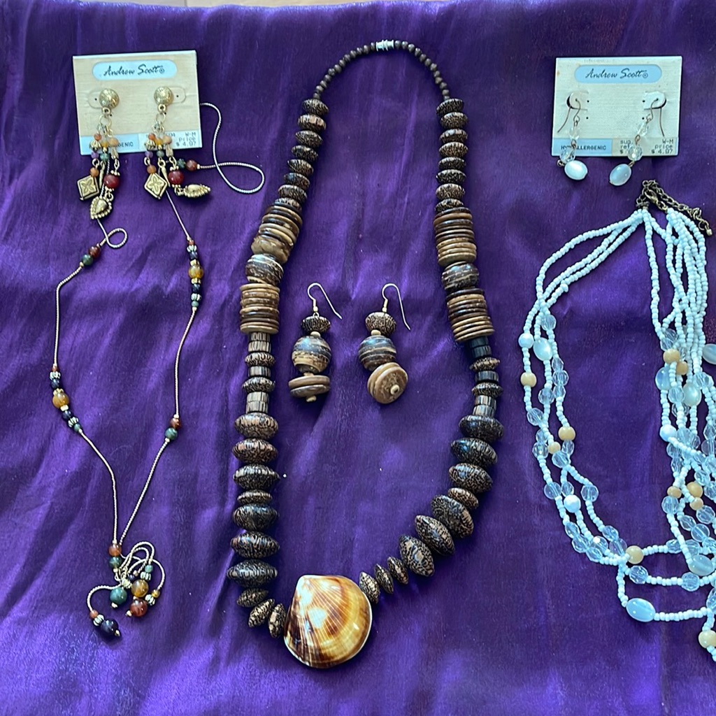 Earrings  Necklace Jewelry Sets